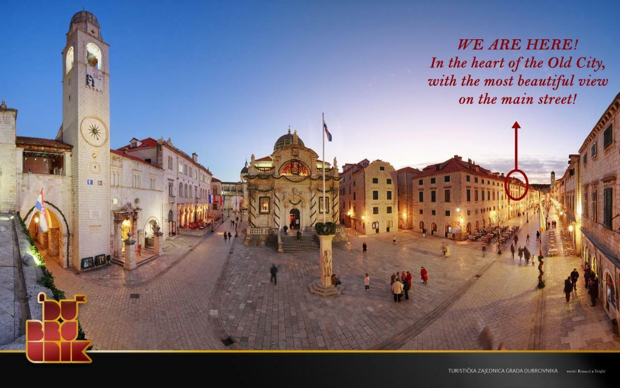 Apartment Stradun In The Heart Of Old City Dubrovnik Kültér fotó